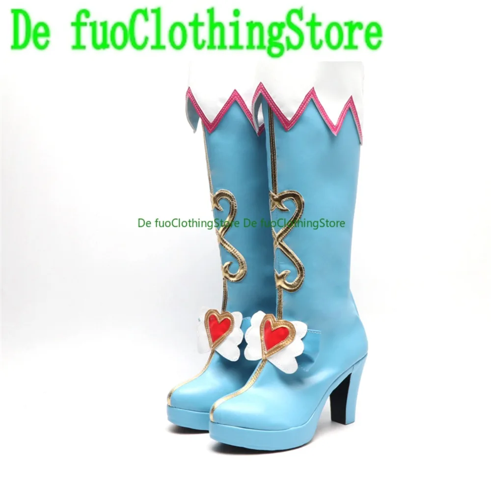 DefuoClothing Store Gioco Anime Festa di Halloween Meraviglioso Paradiso Baiyu Mikan Puntelli Cosplay Scarpe Cos Scarpe Anime