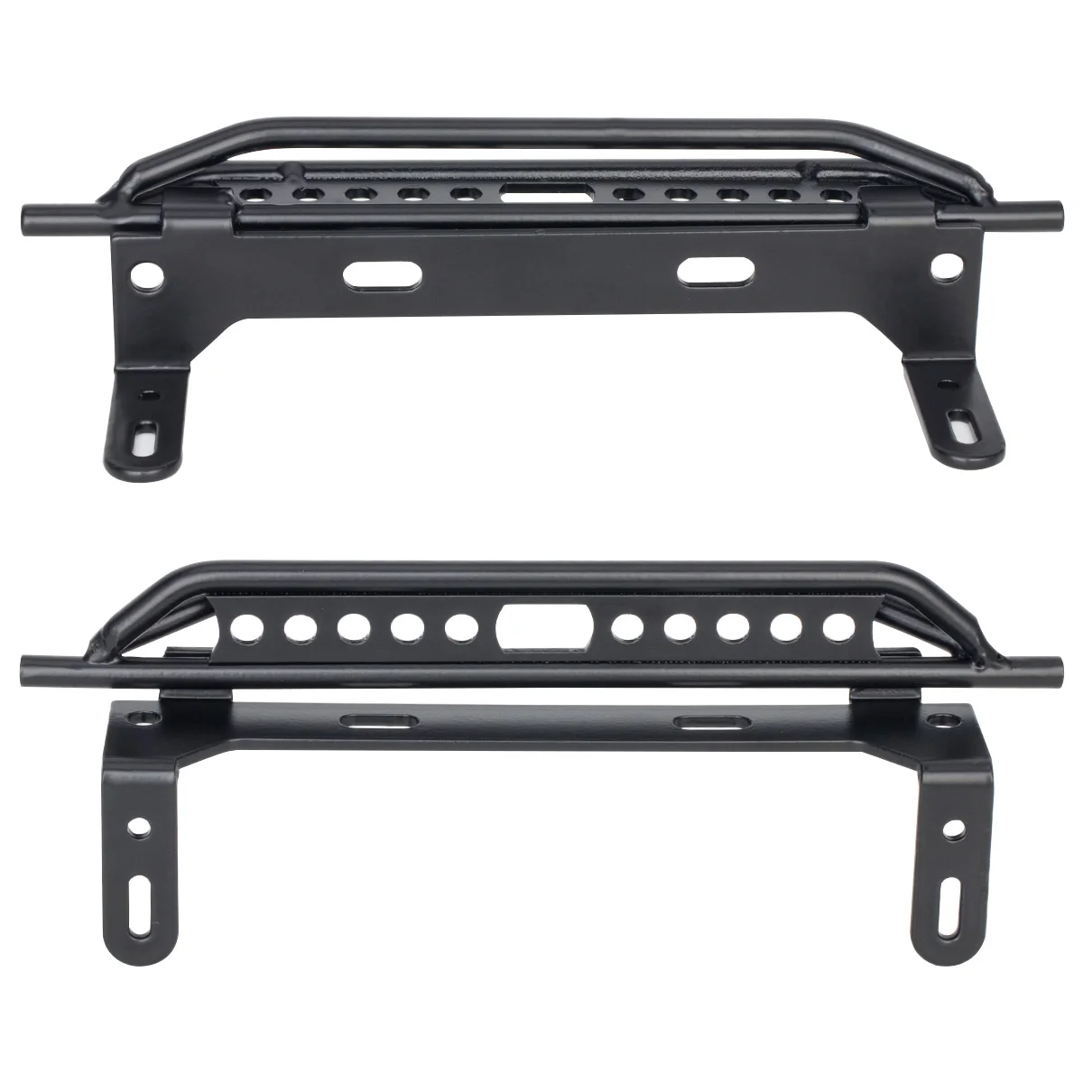 

2 шт. металлические боковые педали, стальные ползунки, подножка для 1/10 RC гусеничного автомобиля TRX4 Defender Bronco, обновленные детали