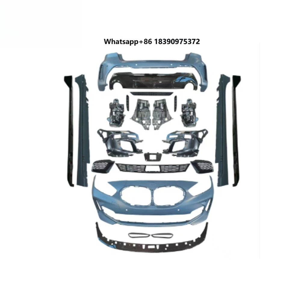 

Full Set Bodykit for 1S F40 Upgrade to 135i M-Tech Body Kit PP Facelift Set Front Bumper Rear Diffuser Side Skirts Auto Parts