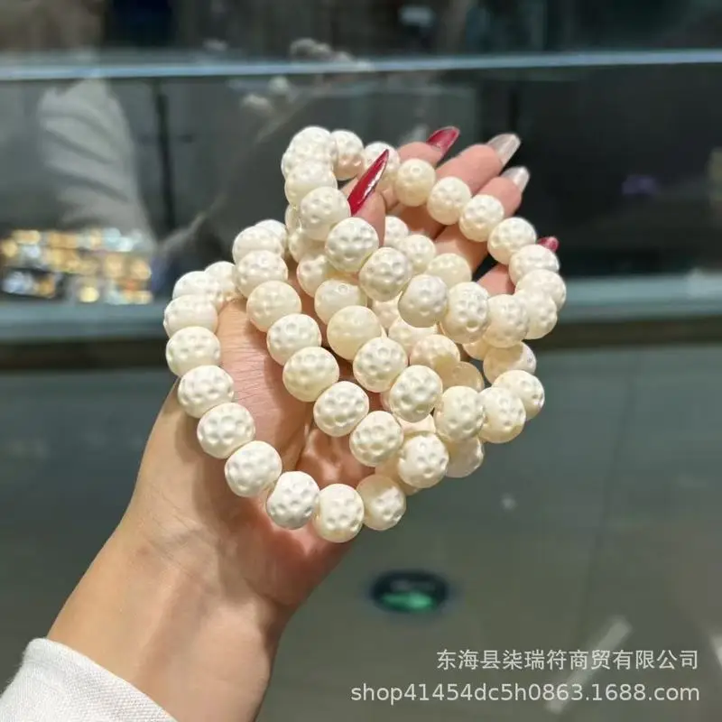 Premium Meteorite Crater Single-Circle 2 Cultural Accessories Beaded Bracelet Spacer Beads Braided Rope Pendant