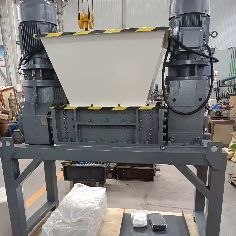 Industrial Machinery Straw Processing Crushing Machine / Wheat Rice Straw Bale Shredder