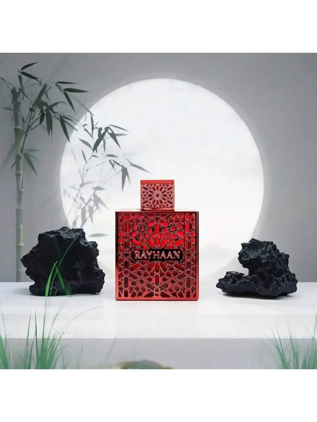 

Rayhaan Red Eau De Parfum Spray Crimson 100Ml/3.4Oz It Is an Ideal Gift Choice (Birthday Presents)