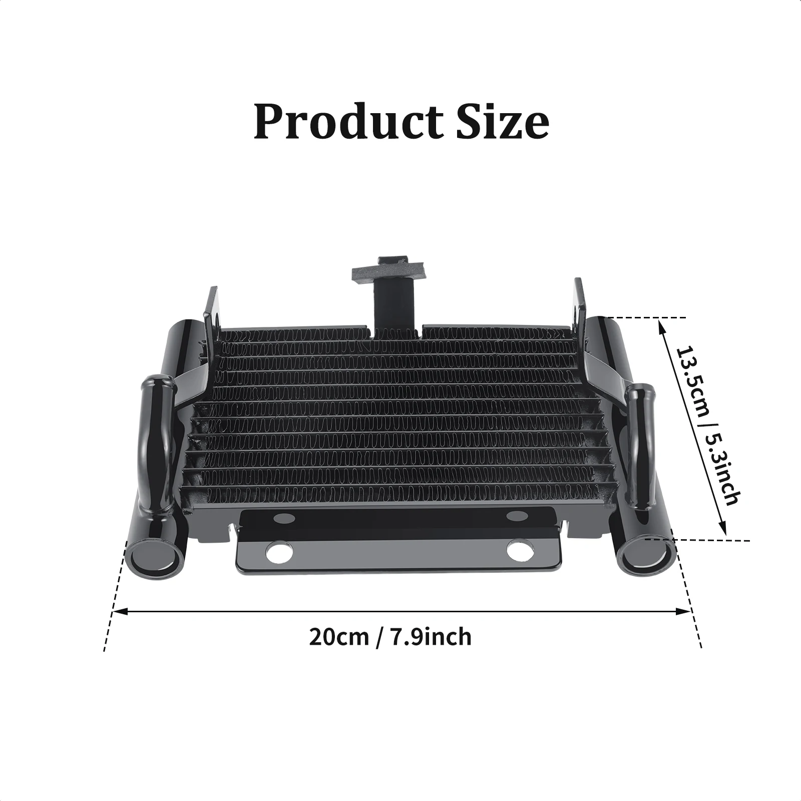 Motorcycle Oil Cooler Radiator Fit For Harley Touring Road King Electra Glide Street Glide Road Glide 2017-2023