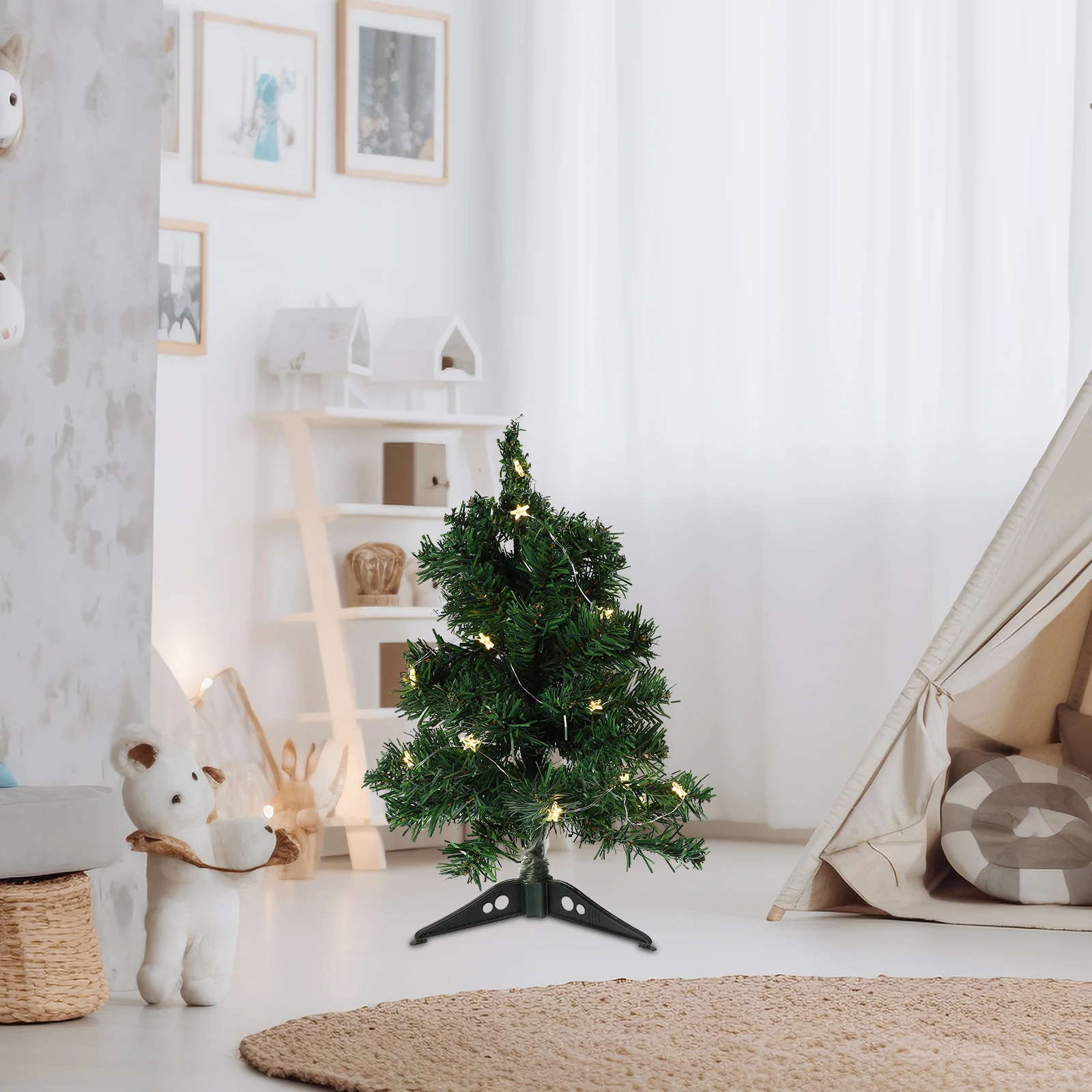 

20Led 2M Warm Copper Wire String Operated Waterproof Long Lasting Led Lights For Christmas Wedding Party