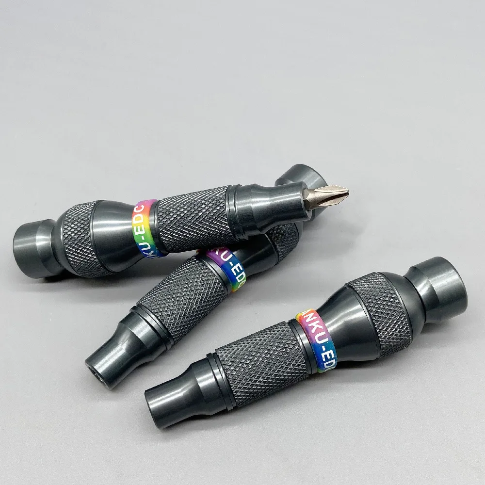 

6.35mm Mini Screwdriver Multi-function Magnetic Screwdriver Phillips Screwdriver Bits Hexagonal Pointed Tip Hand Tool