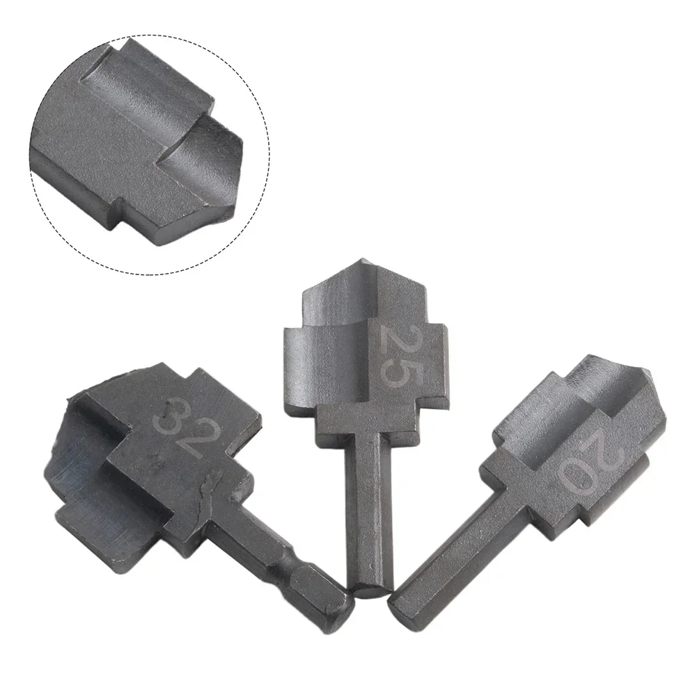 

Hexagonal Handle Drill Bit Hexagonal Handle 32 25 20MM PPR Riser Comfortable Grip Efficient Thread Making Electroplating Finish