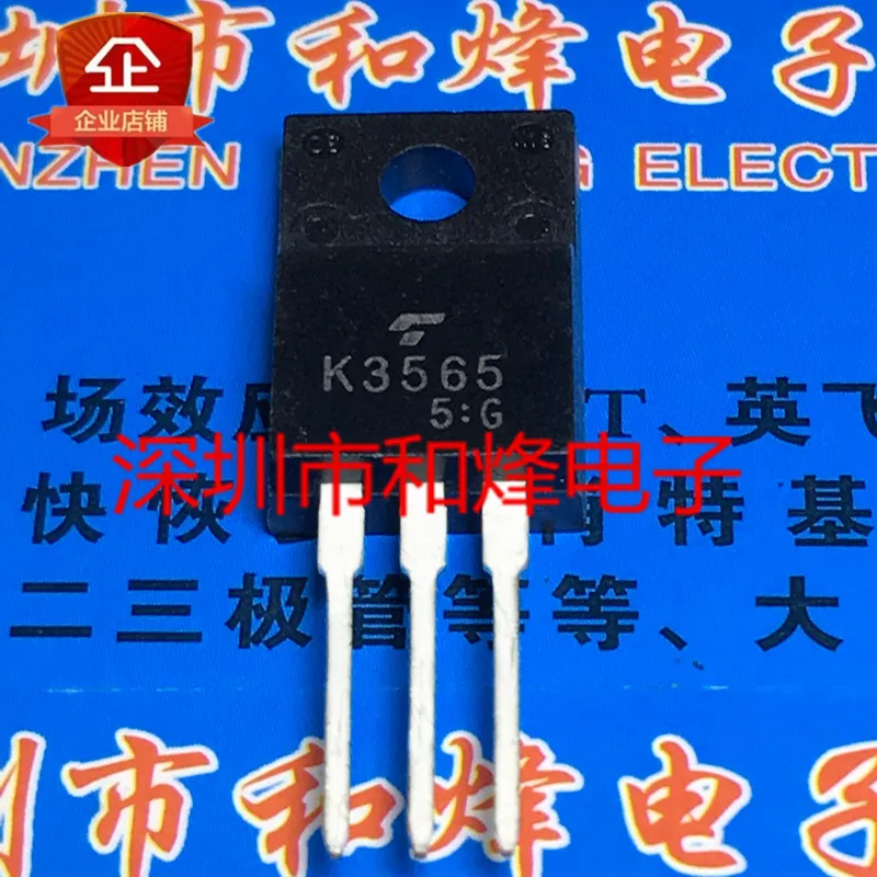 10PCS/Lot K3565 2SK3565  TO-220F MOS 900V 5A Really Stock Original Best Quality Fast Shipping 100%Test