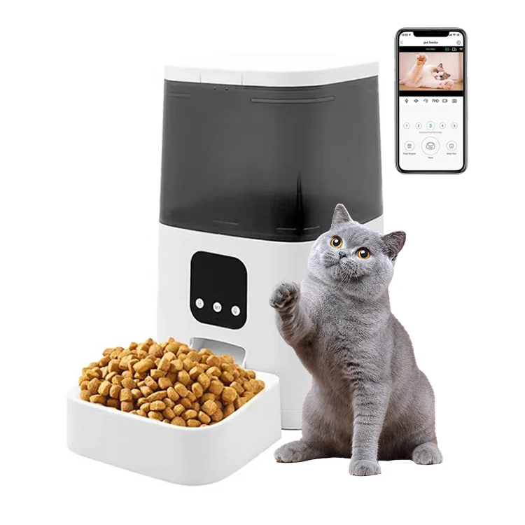 

Popular Remote Pet Bowls Feeders 2023 Best Selling Wholesale 5l Pets Accessories Automatic Pet Smart Feeder