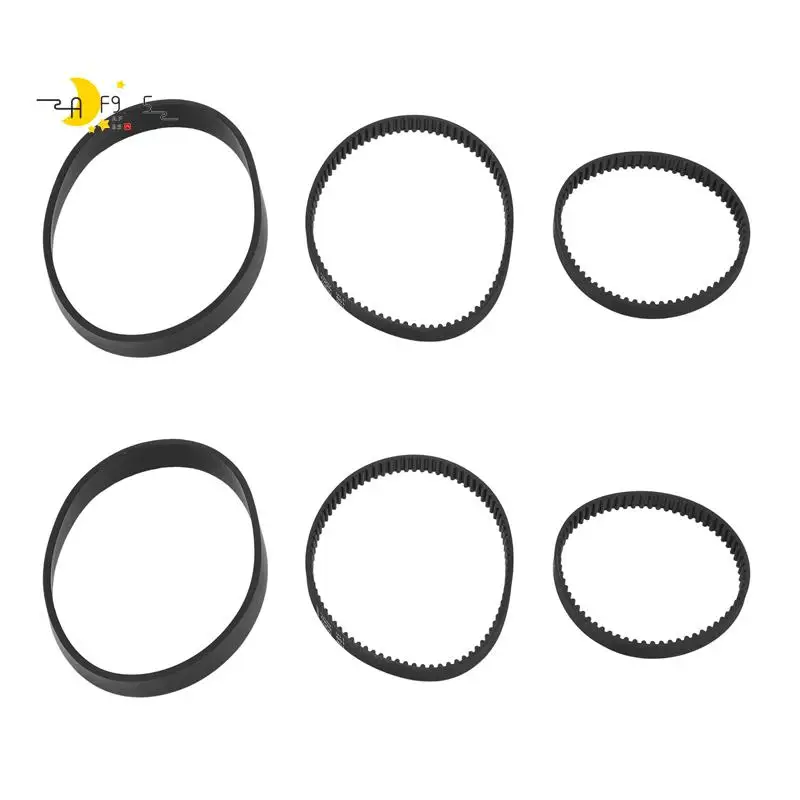 

AF95-6PCS Replacement Vacuum Belt Set For Bissell Proheat 2X Revolution Pet Pro Cleaner Models 1986,1964,2007,2007P