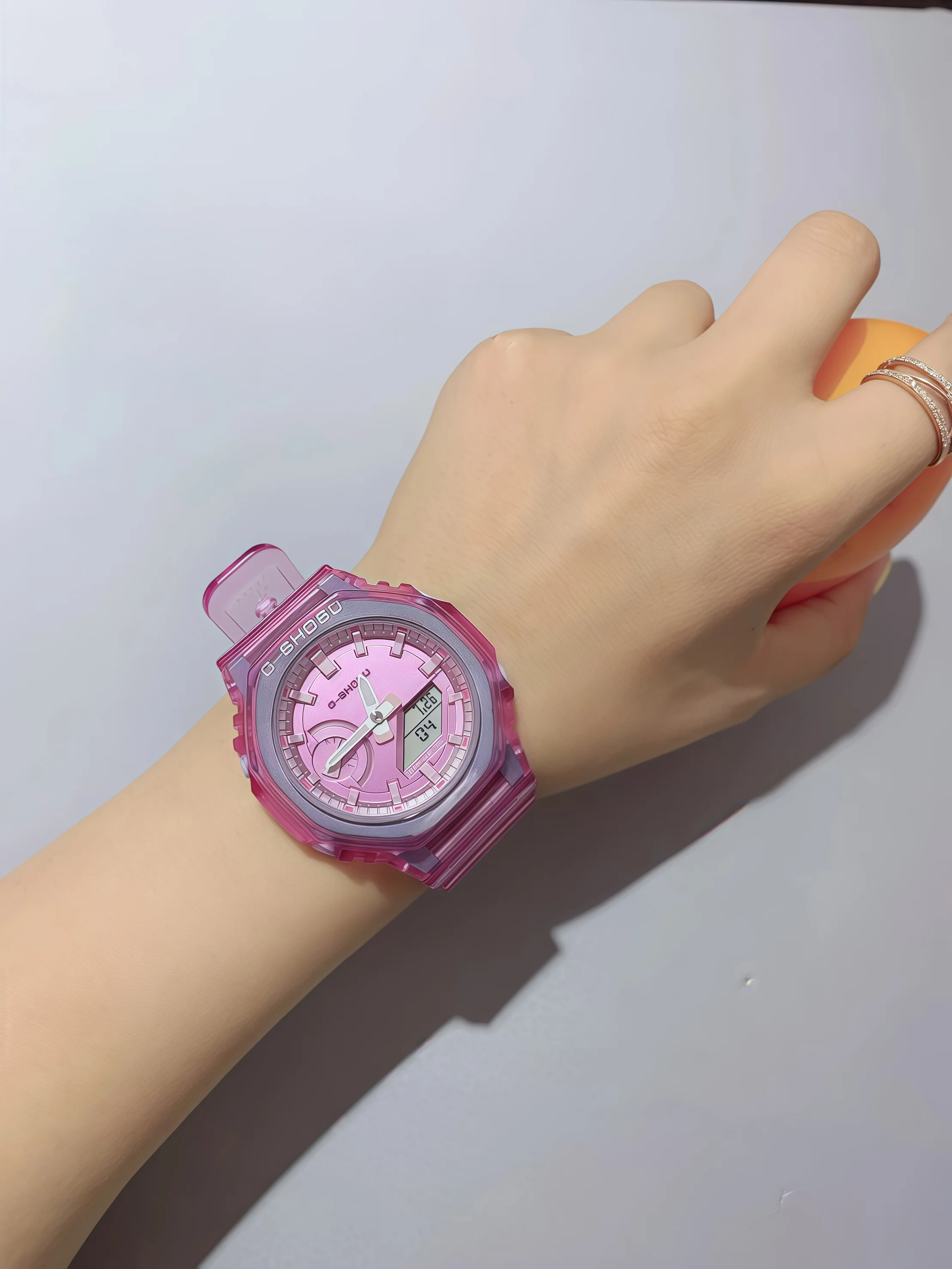 Unisex Sports Digital Watch—Full-Featured, World Time, LED Auto-Light When Raised FG