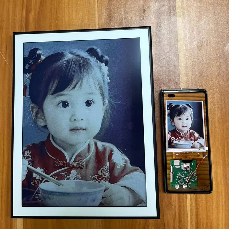 13.3 Inch Wifi Smart Electronic Photo Frame E Ink Display Screen Digital Picture Frame Send Photos From Phonefor Family