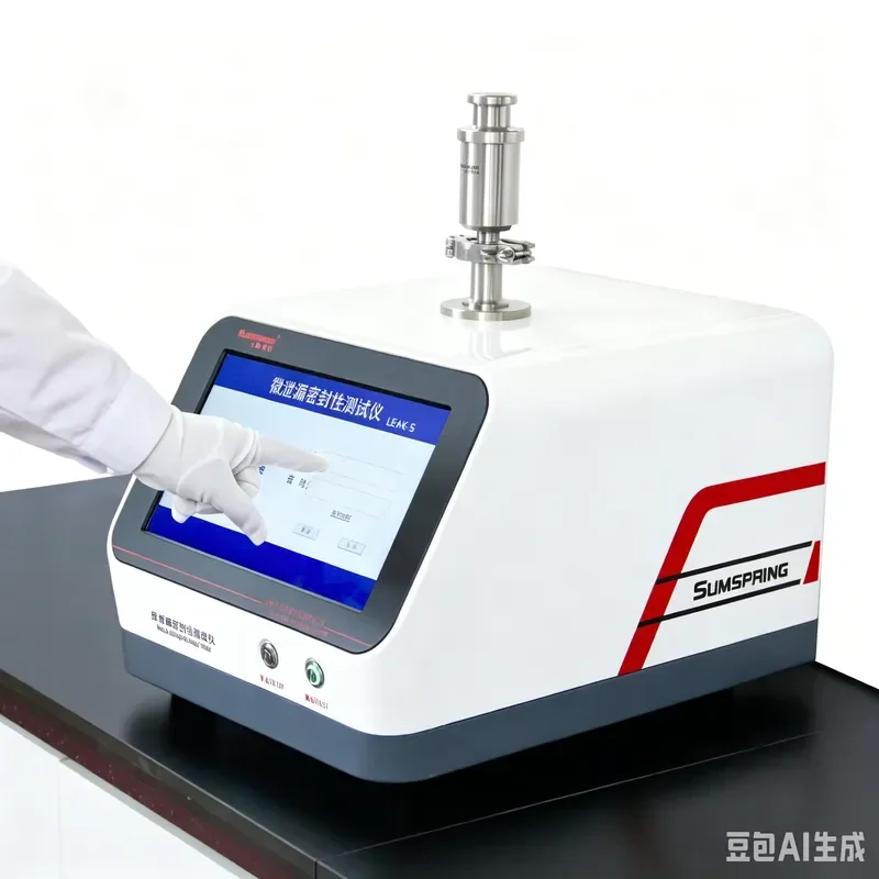 High Precision Vacuum Pressure Decay Leak Tester for Pharmaceutical Medical Device Packaging for Sumspring