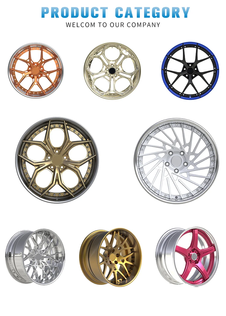 Borui Forged Wheel Upgrade For E46 E60 E90 F10 18 19 20 21 22 Inch Custom Steel Rim New 35mm 30mm Made Aluminium Alloy