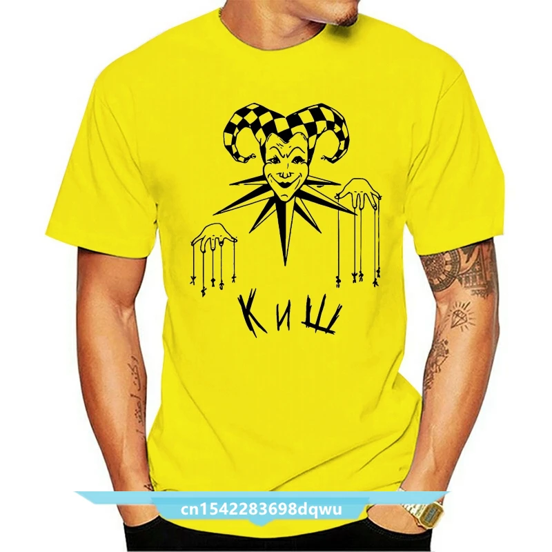 

King And Jester T Shirt Russian Horror Punk Band Korol I Shut Men's Tee Large Short Sleeved Cotton Guys Heavy Metal T-Shirts