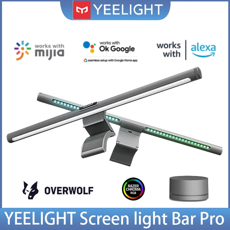 

YEELIGHT Screen Light Bar Pro Smart Eyes Protection USB Reading Desk Lamp PC Computer Display Hanging Lamp Mi Home APP Control