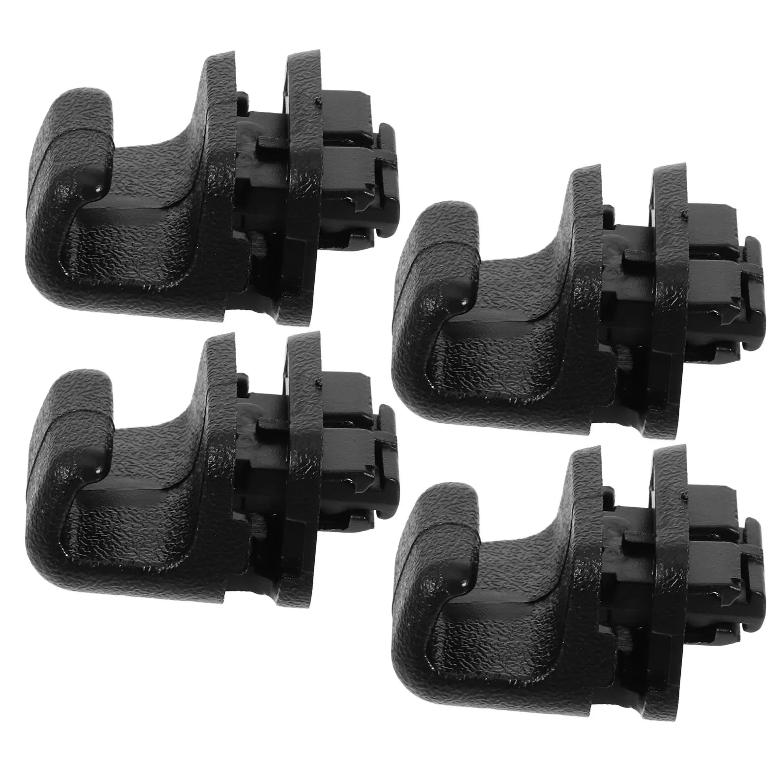 4개입 뒷문 커튼 훅 플라스틱 실내 햇빛 가리개 커튼 홀더 교체용 액세서리