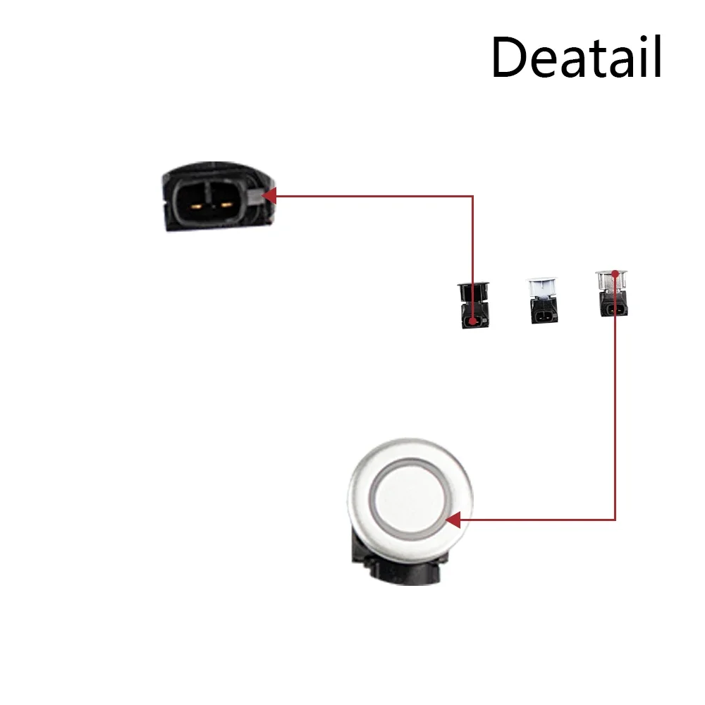 1Pcs Car Ultrasonic Backup Aid PDC Parking Sensor For Toyota Alphard LEXUS GS300 GS350 GS430 IS250 89341-58010-B0 89341-50020-C0