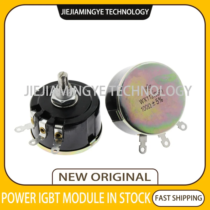 NEW WX112 WX050 5W Single coil wire wound potentiometer 100R 330R 470R 1K 2K2 3K3 4K7 5K6 6K8 10K 22K 33K 47K