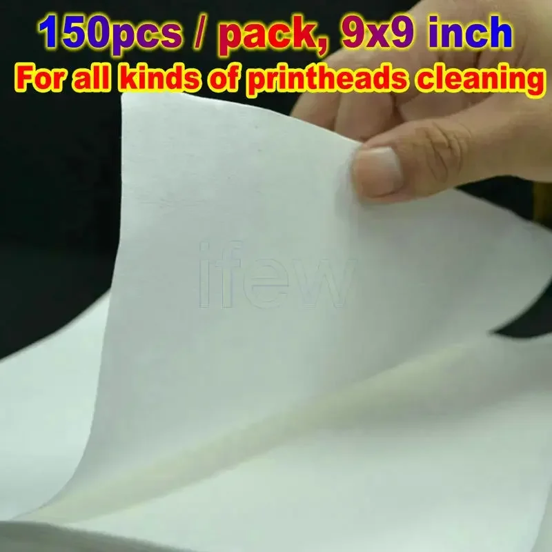 

Printhead Clean Wiper Napkin Cleanroom Napkins For Inkjet Printer Infiniti Seiko JHF Konica Inkjet Print Head Clean Cloth Wipers