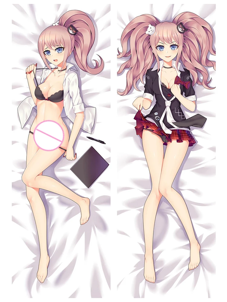 Dakimakura Anime Enoshima Junko 2 Side Printed Hugging Body Pillowcase Cushion Bedding Decor Pillow Cover 2024