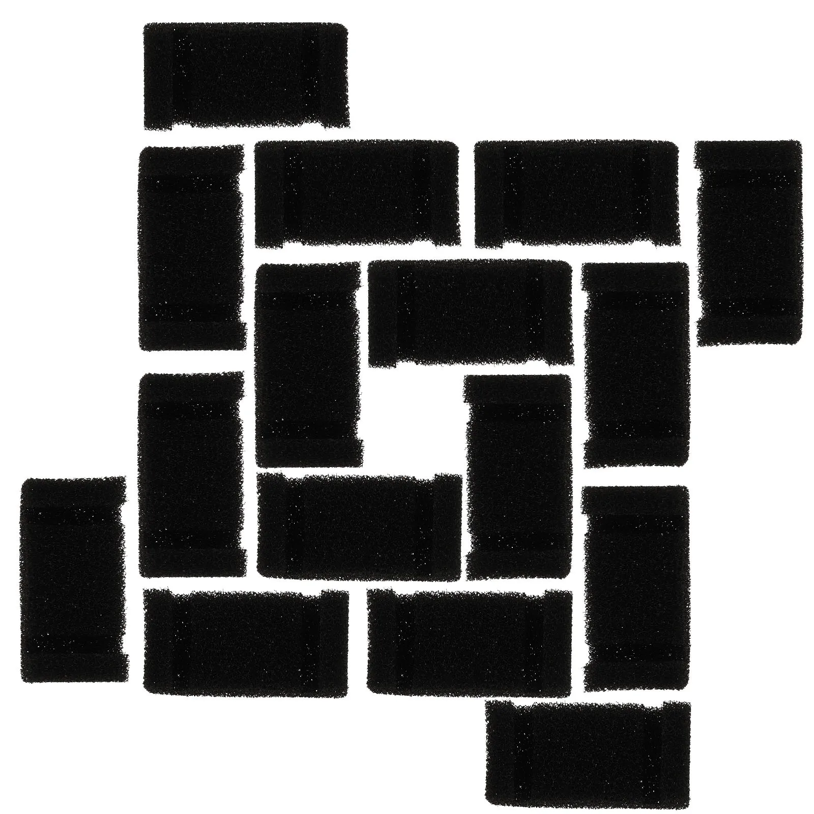 

16Pcs Cotton Filter Pet Water Fountain Filters Household Filter Mesh Replacement for Drinking Fountain Water Feeder Supply Tools