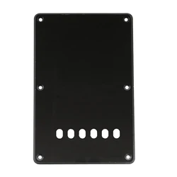 Musiclily Basic 6 Hole Guitar Back Plate for China Made Squier