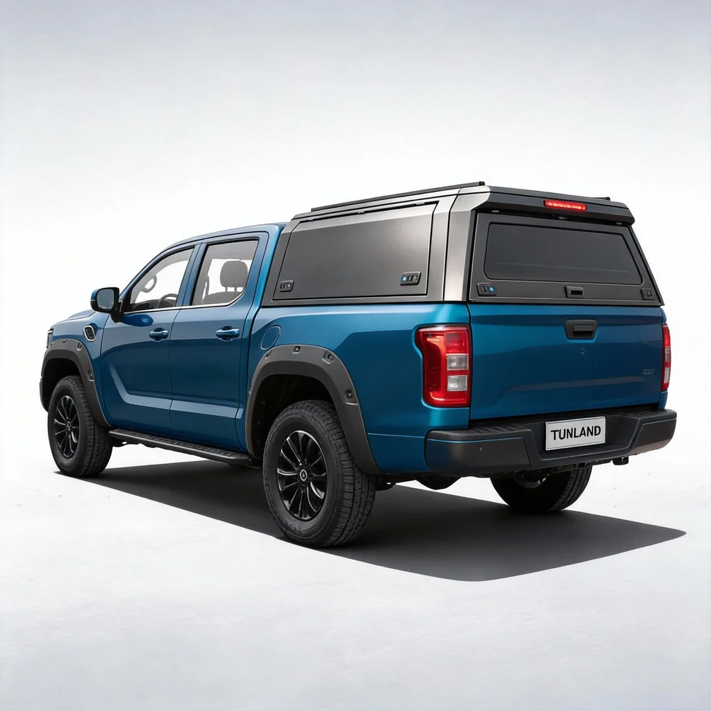 Factory 4x4 Aluminum Alloy Waterproof Hard Top Pickup Canopy Truck Bed Topper for Foton Tunland 2024 5.0FT