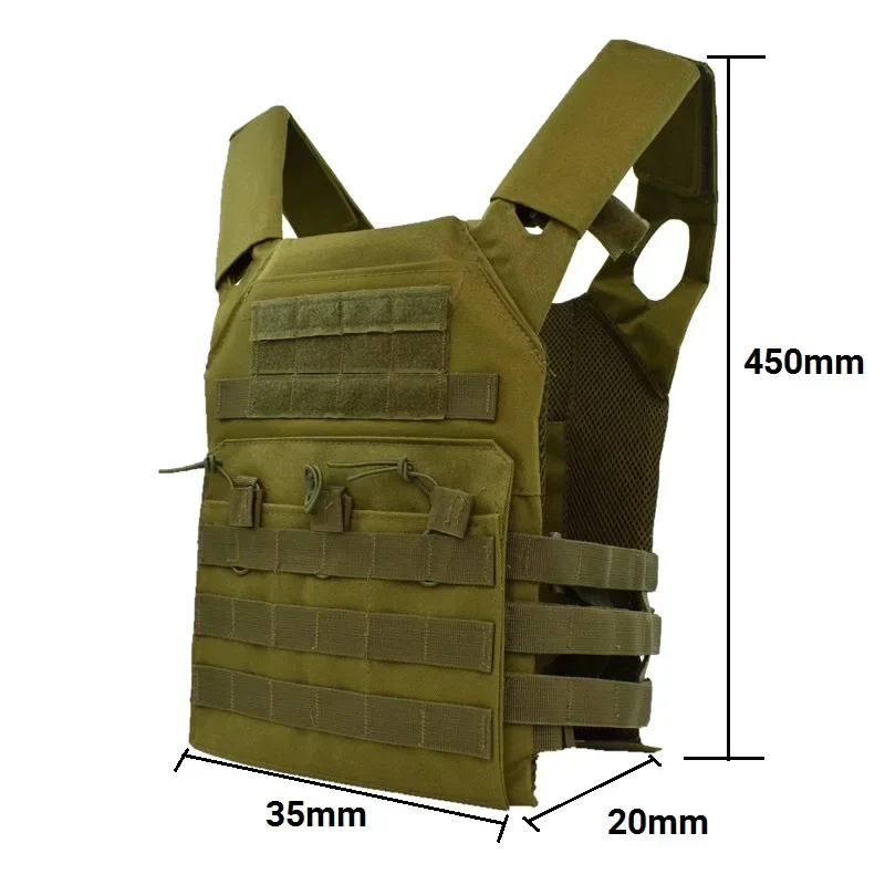 Body Armor JPC Molle Plate Carrier Vest Security Tactical Vest Outdoor CS Game Paintball Hunting Airsoft Vest Military Equipment