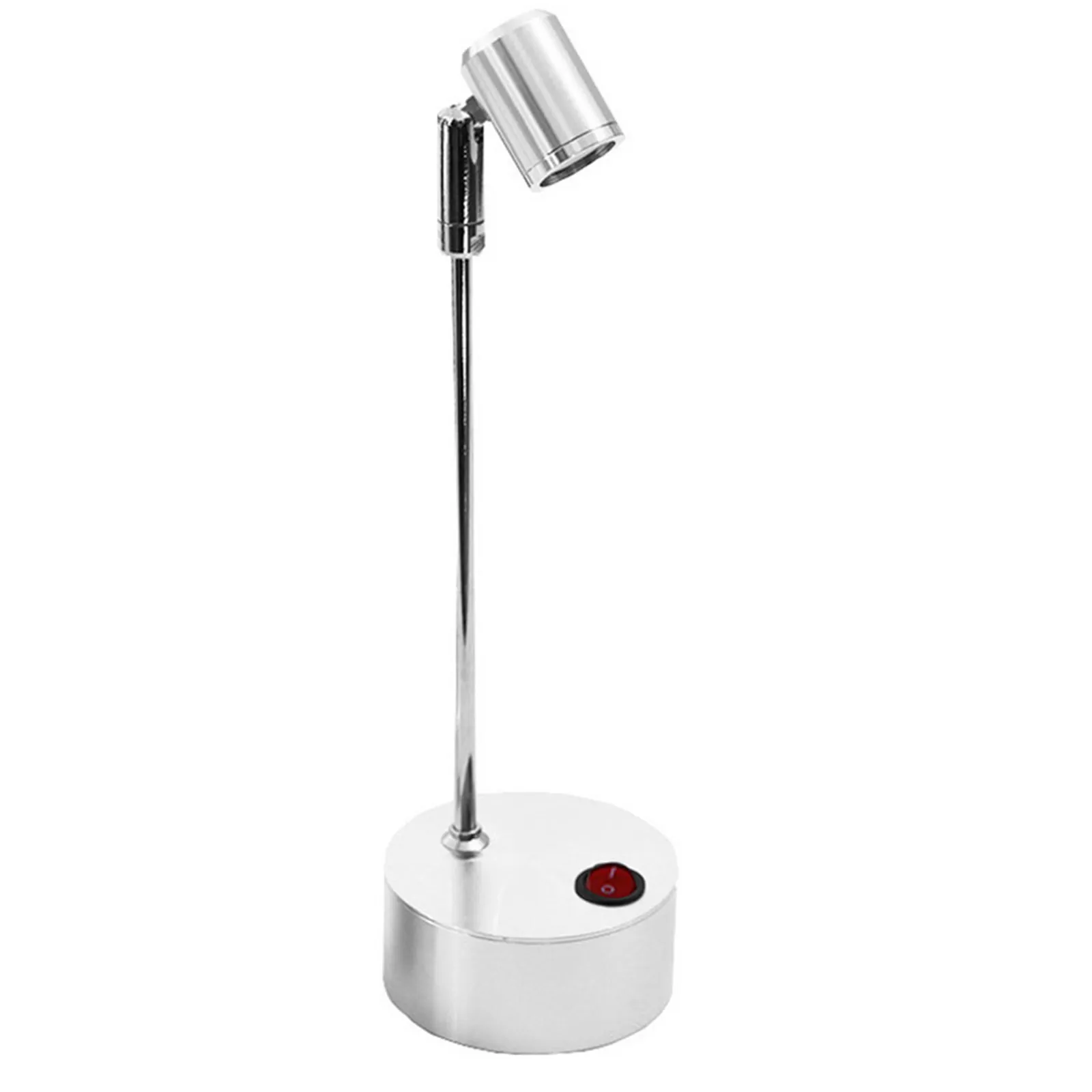 User Friendly on Off Button LED Spotlight Indoor Mini Spot Light for Home Office Display Cabinet Art Lighting Battery Operated
