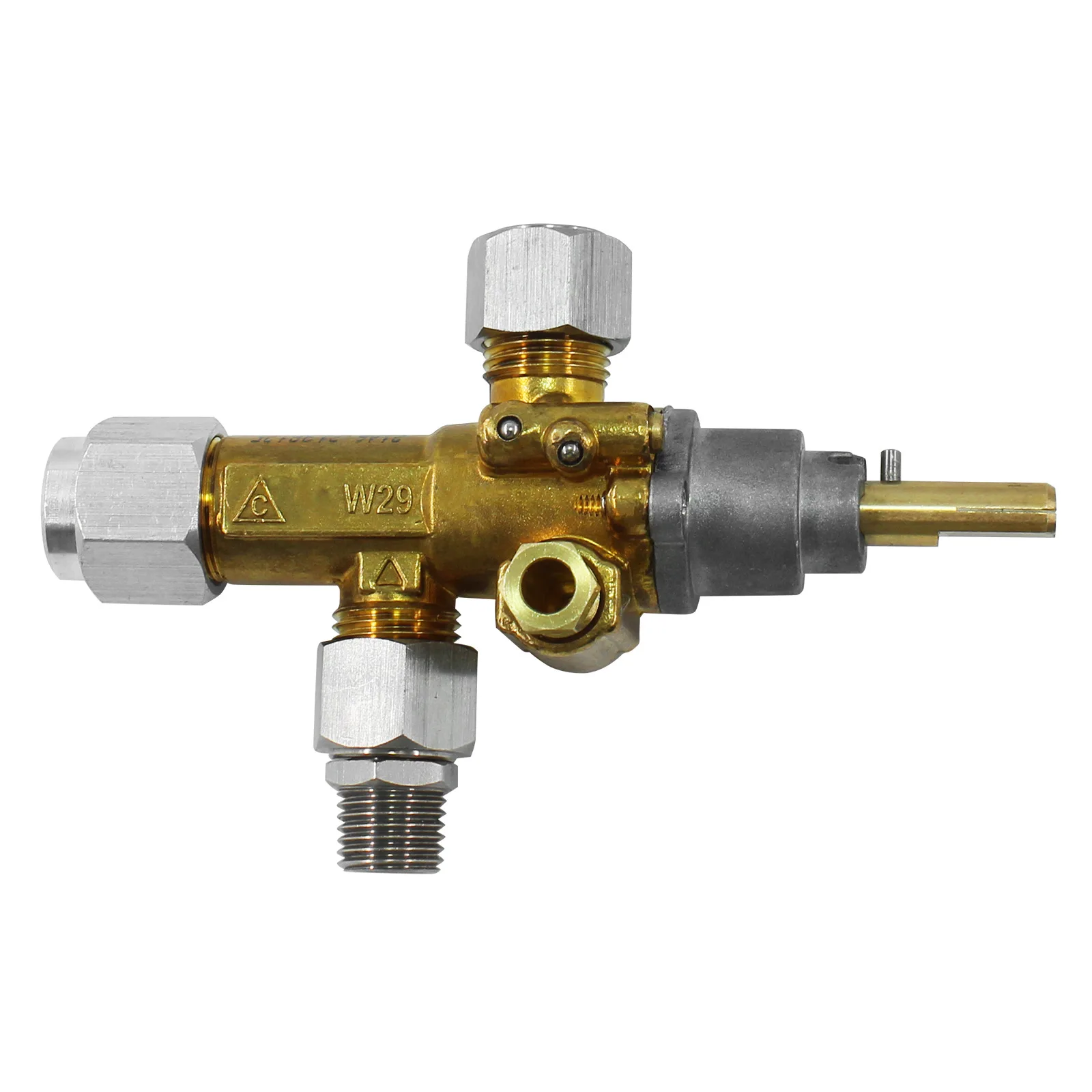 Hot Sale New Commercial Brass Gas Safety Valve Continuous Pilot Flame Failure Protection for Western Kitchen Hotel Household