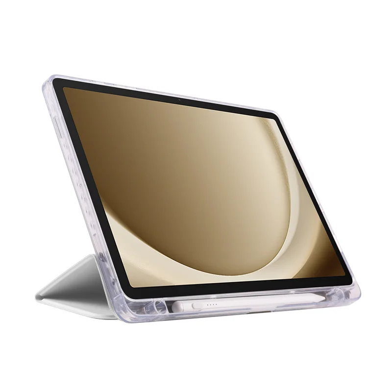 حافظة لهاتف هواوي Matepad Pro 12.2 مع حامل قلم رصاص ثلاثي الطي أكريليك شفاف خلفي غطاء صلب لهاتف Funda MatePad Pro 12 2 2025