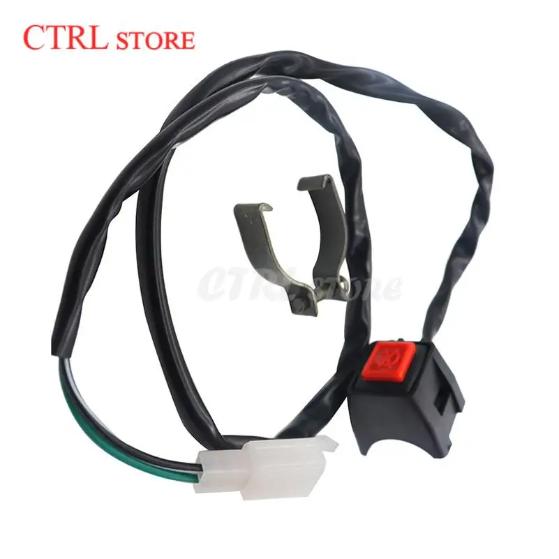 22mm Durable ATV Motorcycle Dual Sport Quad Start Horn Kill off Stop Switch Button Motorbike Control Handle Accessories