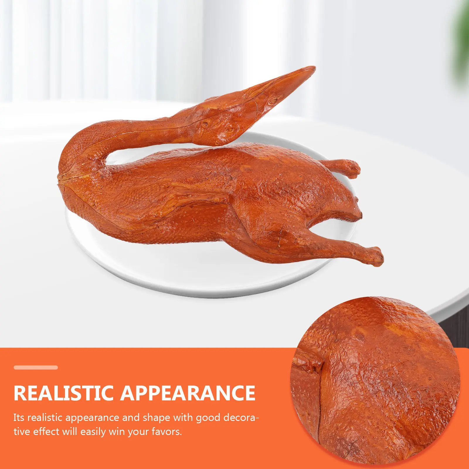 replique-realiste-de-canard-roti-en-pu-petite-et-legere-pour-jeu-d'imitation-pour-enfants-et-decoration-interieure