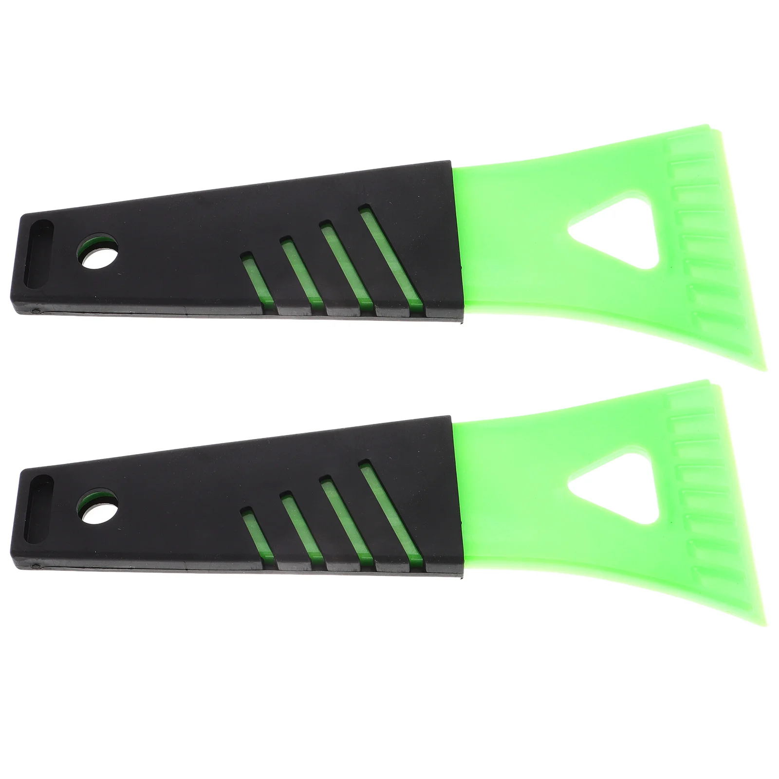 

2Pcs Portable Ice Scraper Mini Plastic Snow Removal Tool for Car and Kitchen Clear Visibility Winter Essentials