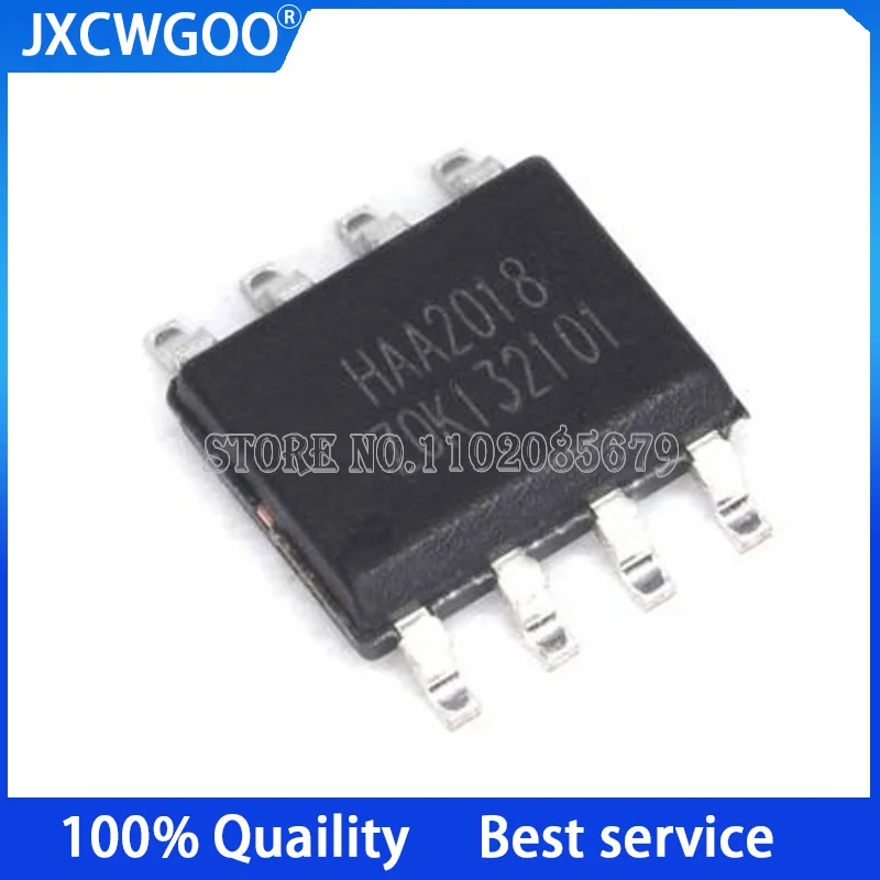 10PCS HAA2018A  HAA2018  ESOP-8  4.8w mono class F audio power amplifier chip  New Original