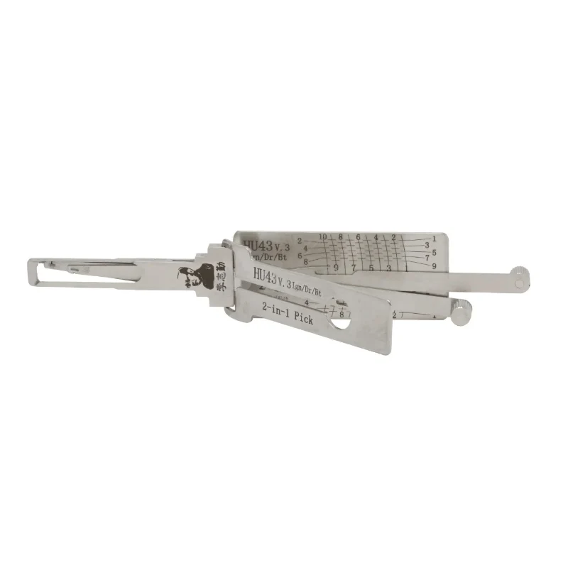 Original Lishi 2-in-1 HU66 HU100 HON66 HU100R HU92 HY22 TOY2 TOY48 HU101 HU162T-8 lishi Pick Tool Door opening tool Stainless s image 3