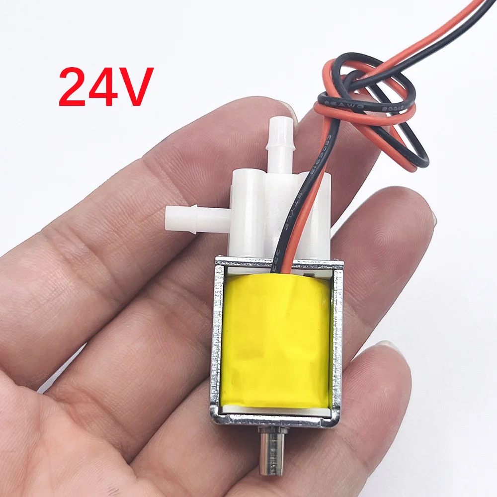 DC 6V 12V 24V Two-position Three-way N/C N/O Electric Solenoid Valve Micro Gas Air Flow Control Valve