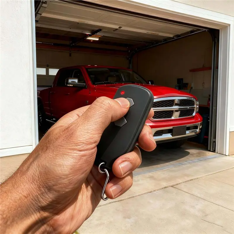 B14C Garage Door Remote Control 2 Pcs For Marantec M3-2312 382 Digital, 315Mhz Transmitter With Program Connector