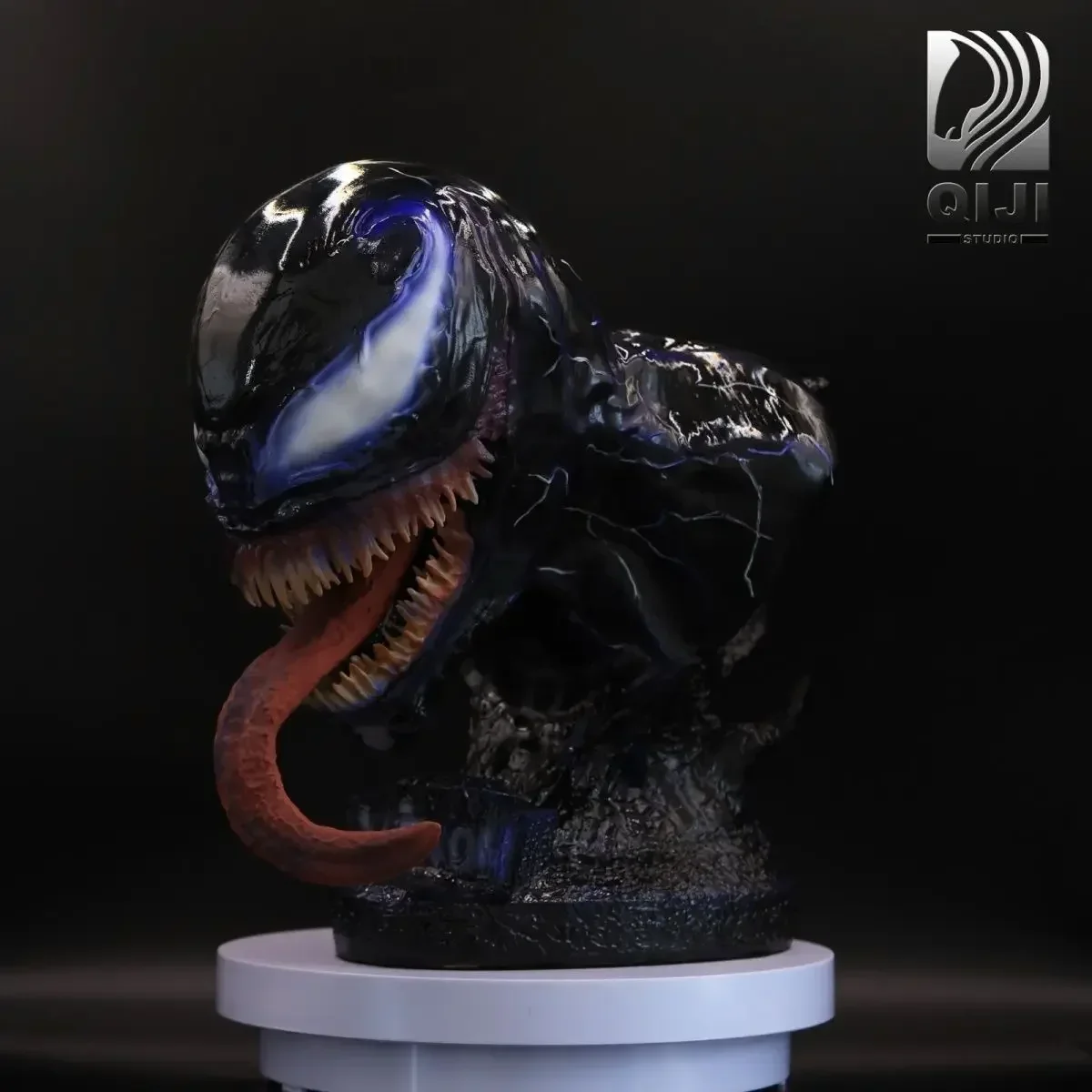 Marvel 1:1 Venom Bust Figure Resin Crafts Venom Gk Figurine Collection Decorative Tabletop Display Model Toy Figurine Kids Gift