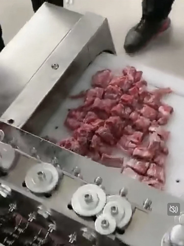 

Коммерческая машина для нарезки кубиками из нержавеющей стали 110 В/220 В для маленьких свиных ребер, машина для резки цельной курицы и утки 380 В