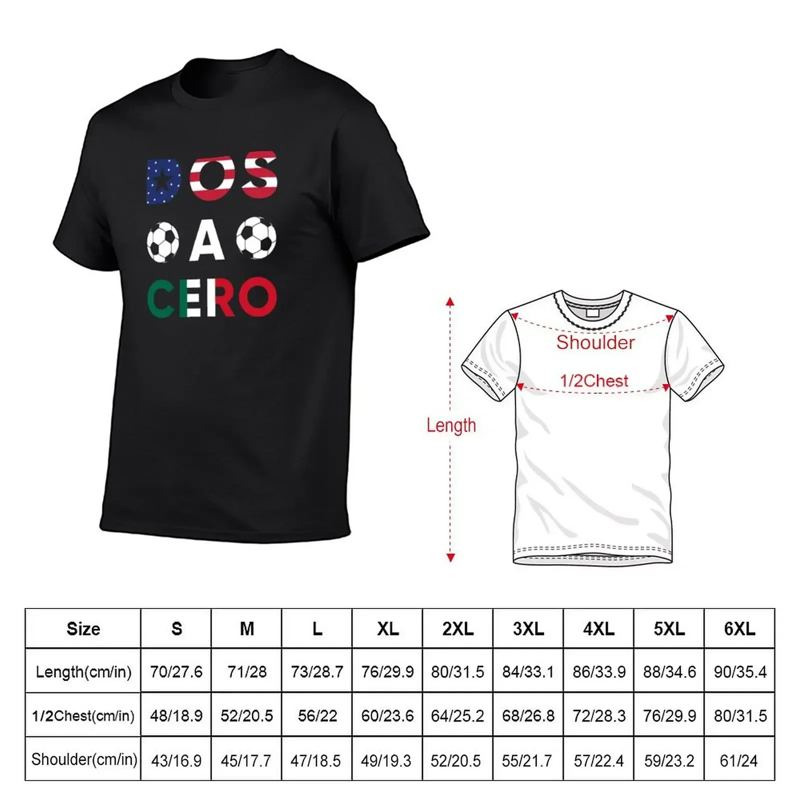 Dos A Cero - Two To Zero T-Shirt plus size clothes summer clothes T-shirt men