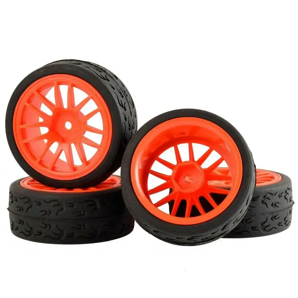 RC 9062-6092 Speed Tires & Wheel insert sponge 4PCS For HSP 1/10 1:10 Touring Car