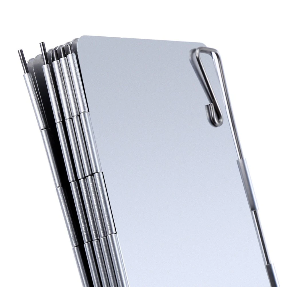 

Outdoor Windscreen For Camping Stove Foldable Windshield With Pegs Fire Starting Aid Portable Picnic Stove Wind Screen