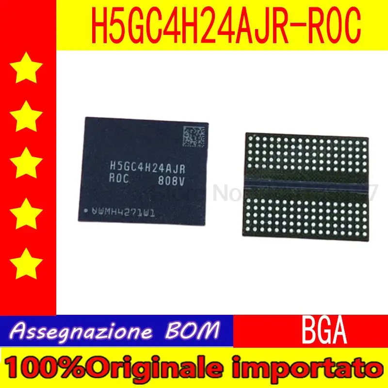 5PCS/lot  H5GC4H24AJR-ROC  H5GC4H24AJR-R0C  BGA  Memory card chip 4G