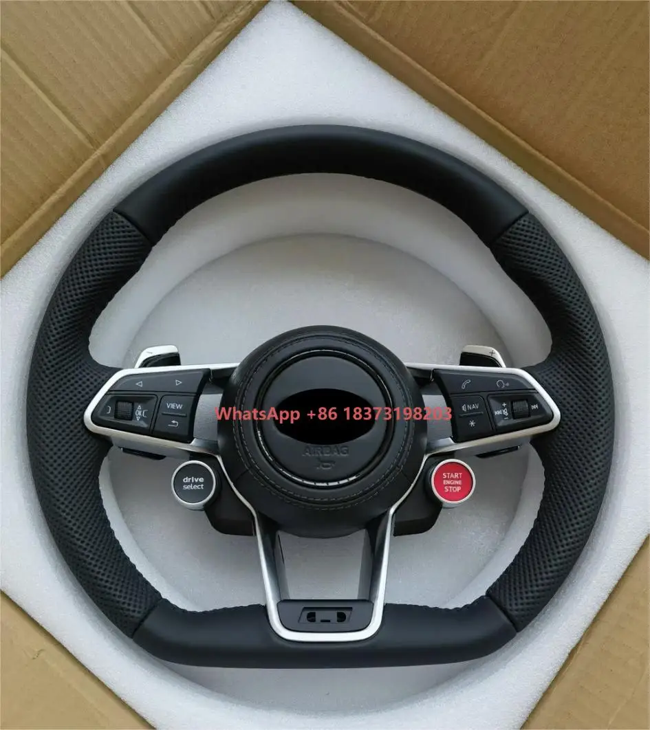 

Заводская оптовая цена кожаный руль из углеродного волокна A3 A4l A5 A6l A7 Q8 Tt R8 автомобильный руль