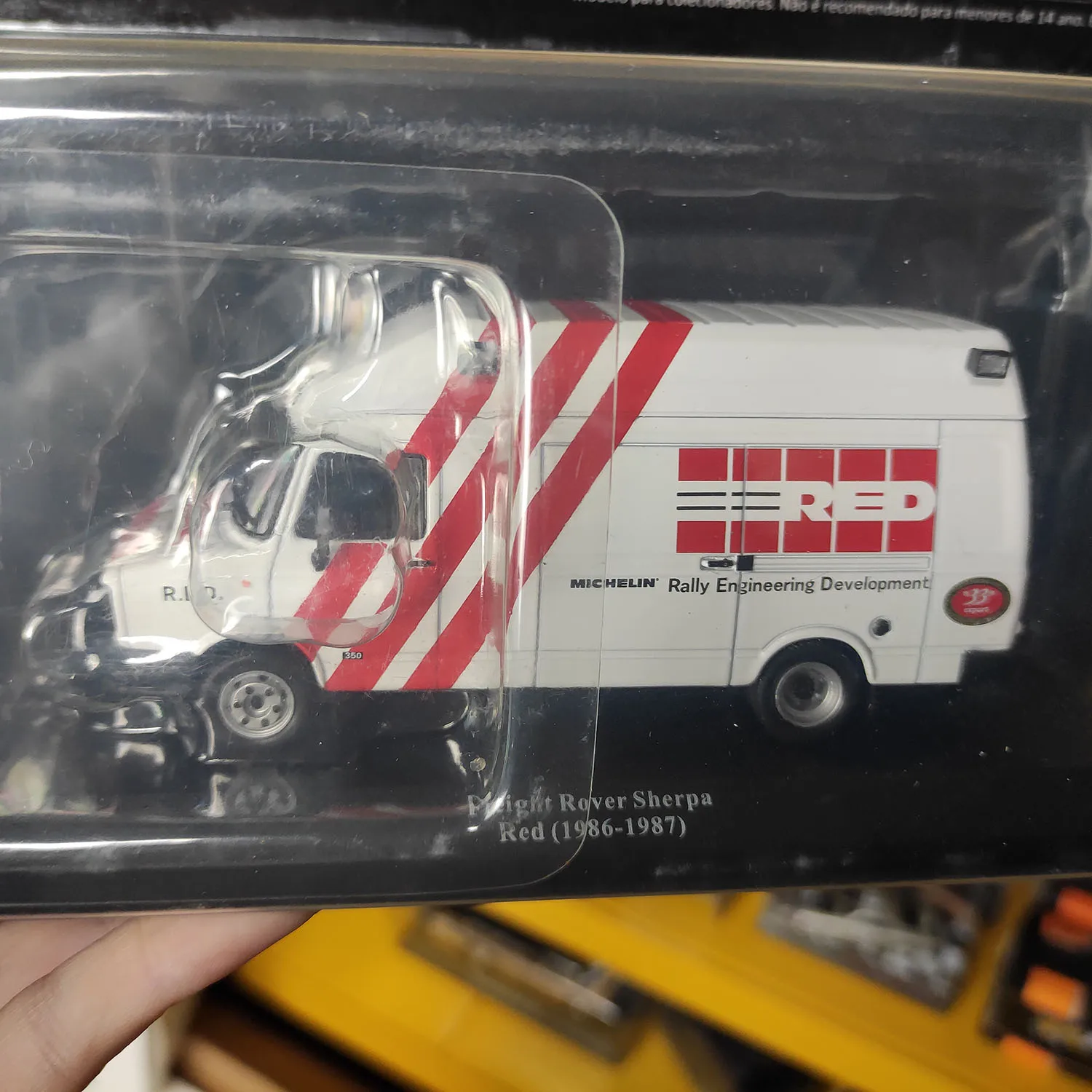 Diecast Freight 1:43 Scale Rover Sherpa Alloy Car Model