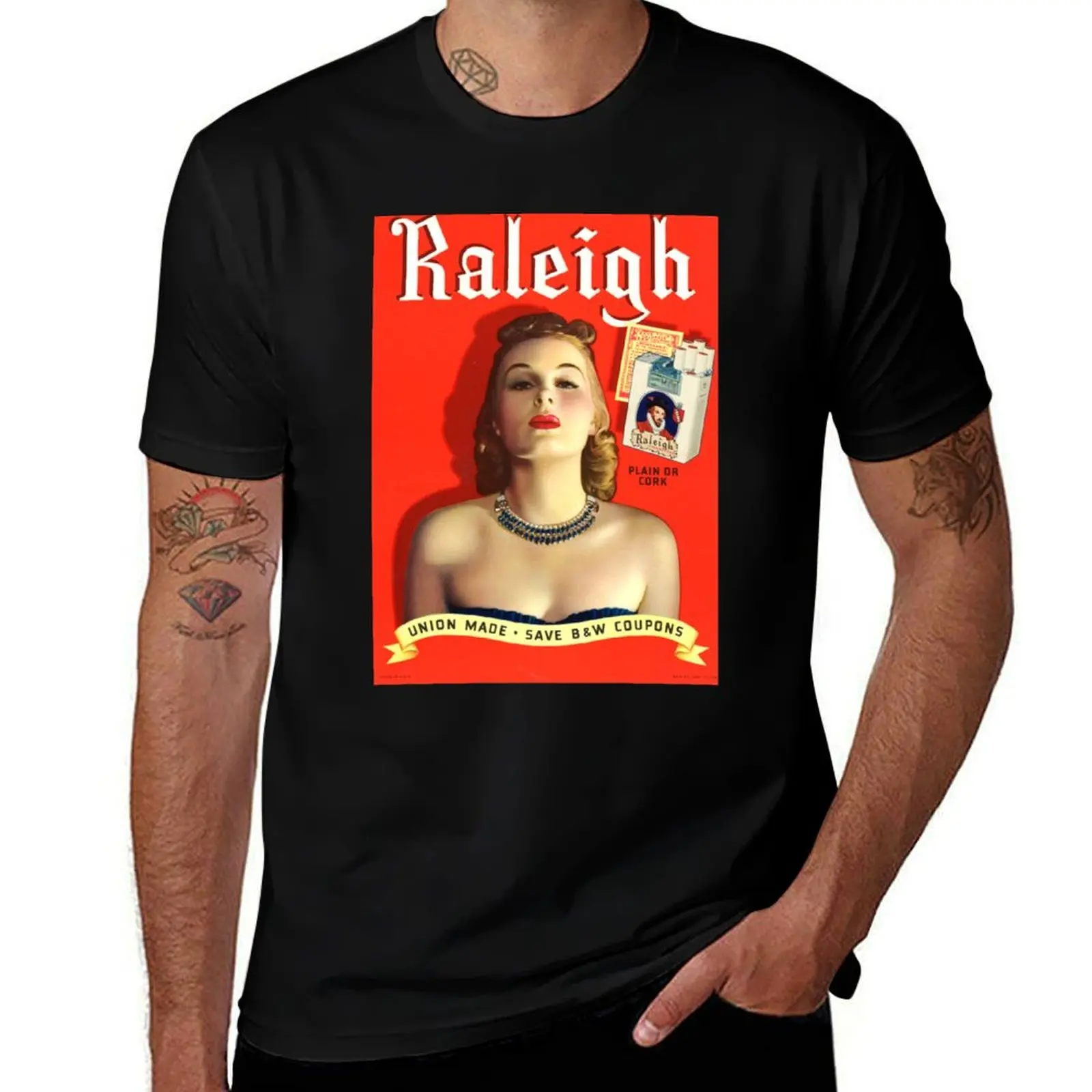 

RALEIGH CIGARETTES T-Shirt anime t shirts oversize man t shirt cotton high quality