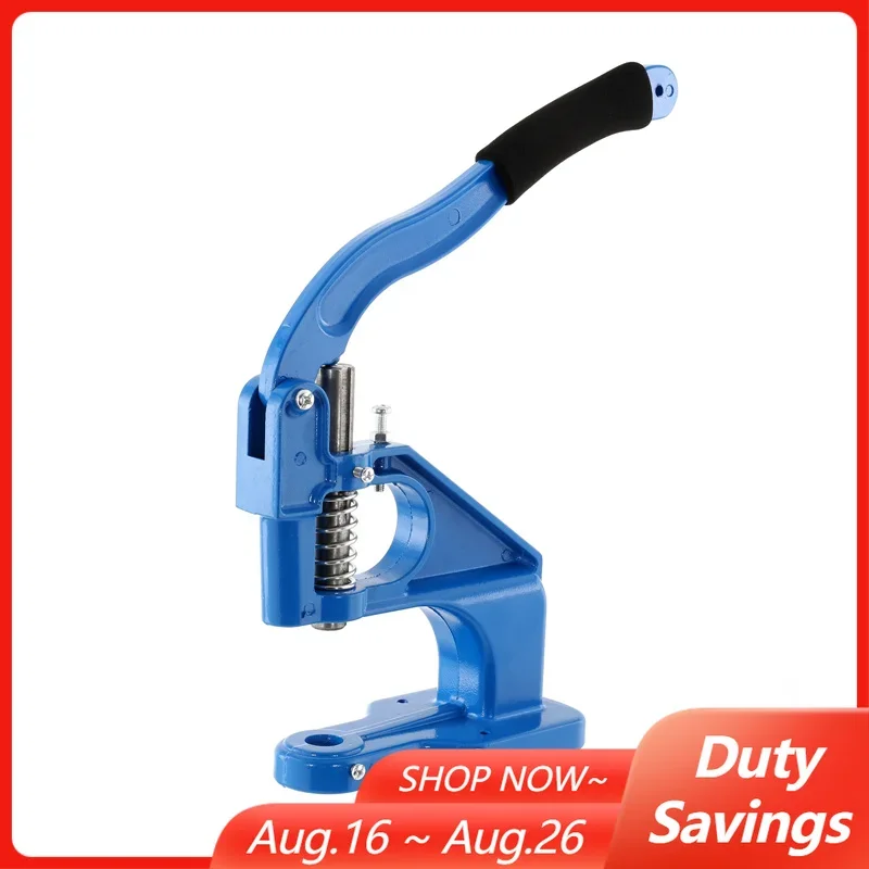Hand Punch Press Machine For Eyelet Grommet Rivets Buttons Hand Press Sew Pressing Clamp Machine Punch Manual Installation Tool