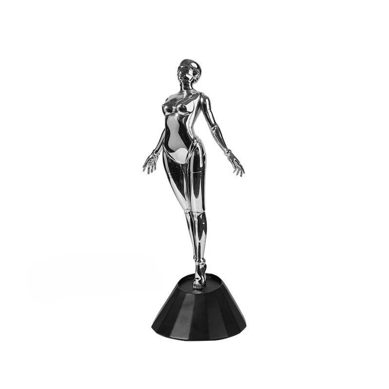 

Figurines for Interior Modern Art Resin Tabletop Accessories Mechanical Goddess Figure Sculpture Hoom Decoration Best Gifts