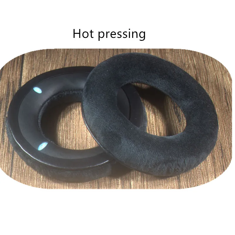 1 paio di cuscinetti auricolari in tessuto di velluto per Beyerdynamic DT440 DT660 DT770 cuffie auricolari di ricambio in pelle proteica